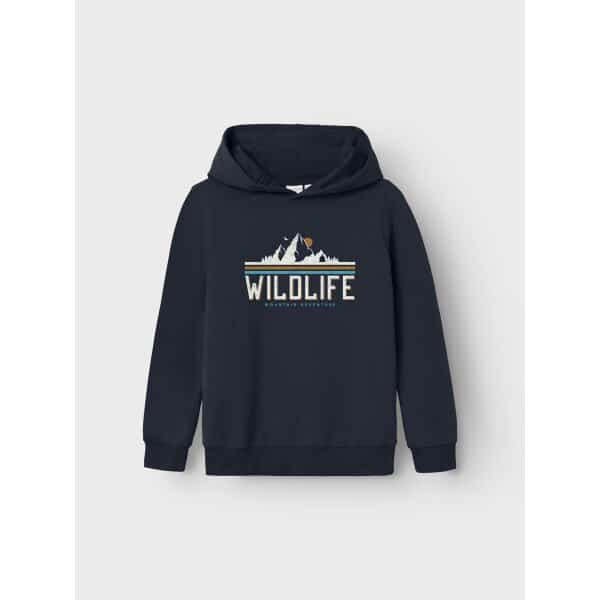 ΠΑΙΔΙΚΗ ΜΠΛΟΥΖΑ ΦΟΥΤΕΡ ΜΕ ΚΟΥΚΟΥΛΑ ΜΠΛΕ ΑΓΟΡΙ  NAME IT 13220352 - Image 3