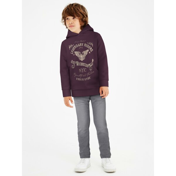 NAME-IT_Autumnwinter_4347328_13220352_4 ΠΑΙΔΙΚΗ ΜΠΛΟΥΖΑ ΦΟΥΤΕΡ ΜΕ ΚΟΥΚΟΥΛΑ ΜΩΒ ΑΓΟΡΙ  NAME IT 13220352 - Image 4