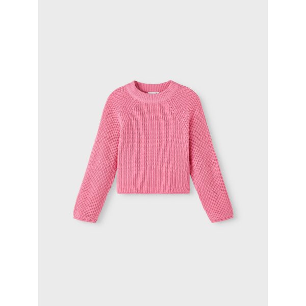 Παιδική Πλεχτή Μπλούζα Crop Name It 13220011 Ρόζ Κορίτσι - Image 3