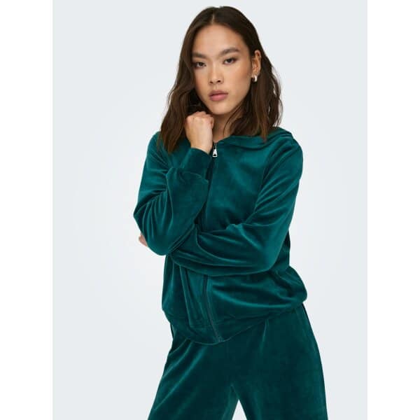 ONLY_Autumnwinter_4273177_15299670_5 ΓΥΝΑΙΚΕΙΑ ΖΑΚΕΤΑ ΒΕΛΟΥΤΕ ΠΡΑΣΙΝΗ  ONLY 15299670 - Image 1