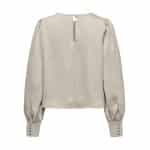 ΓΥΝΑΙΚΕΙΑ ΜΠΛΟΥΖΑ ΕΚΡΟΥ ONLYJOVANA RUBY LS O-NECK TOP 15303495 - Image 4
