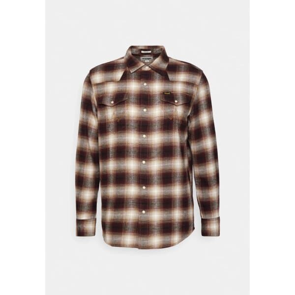 Ανδρικό Πουκάμισο WRANGLER 112341919 Καφέ Μπεζ - Image 1