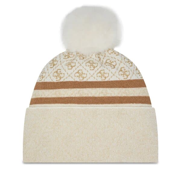 Γυναικείος Σκούφος Guess Εκρού W3BZ24Z3AE0-F02T - Image 3