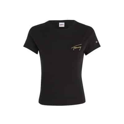 Γυναικεία Μπλούζα Femme SIGNATURE Noir TOMMY JEANS DW0DW16929-BDS
