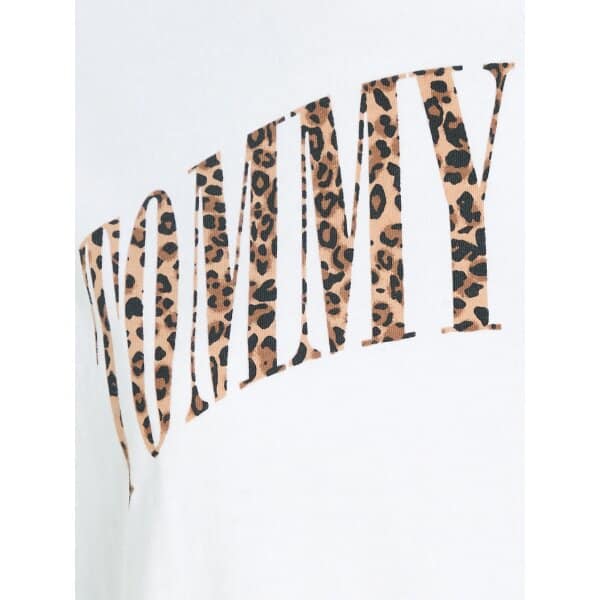 Γυναικεία Μπλούζα  Classic Leo DW0DW16457 Λευκό Classic Fit - Image 3