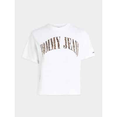 Γυναικεία Μπλούζα  Classic Leo DW0DW16457 Λευκό Classic Fit