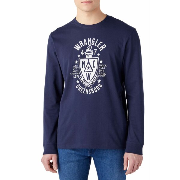 Ανδρική Μπλούζα WRANGLER 112341144 Μπλε - Image 3