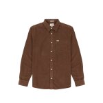 Ανδρικό Πουκάμισο Κοτλέ WRANGLER 112341011 Καφέ