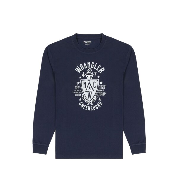 Ανδρική Μπλούζα WRANGLER 112341144 Μπλε - Image 2