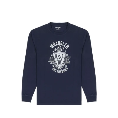 Ανδρική Μπλούζα WRANGLER 112341144 Μπλε
