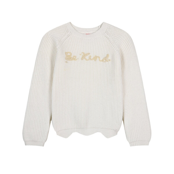 Πλεκτή μπλούζα με ανόμοιο ζικ-ζακ τελείωμα για κορίτσι Energiers  16-123208-6 - Image 1