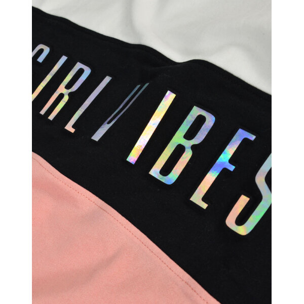 16-123241-0_010-03 Φόρμα φούτερ σετ με ανάγλυφο τύπωμα και αρορτί λάστιχο για τα μαλλίά για κορίτσι ENERGIERS 16-123241-0 - Image 3