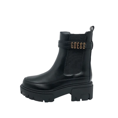 Γυναικείο Μαύρο Μποτάκι YELMA  Guess  FL8YEAELE10