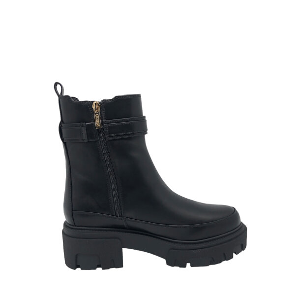 20230912161456-PhotoRoom_002_20230912_160125 Γυναικείο Μαύρο Μποτάκι YELMA  Guess  FL8YEAELE10 - Image 4