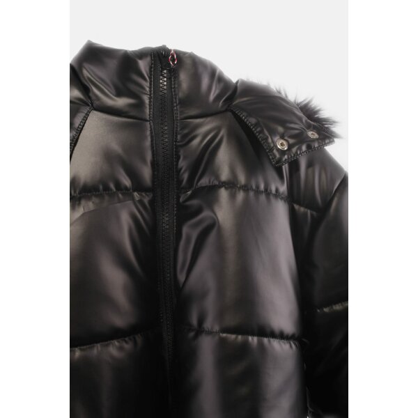 ΠΑΙΔΙΚΟ ΜΠΟΥΦΑΝ ΚΟΝΤΟ  ΜΑΥΡΟ ΓΙΑ ΚΟΡΙΤΣΙ 6-16ΕΤΩΝ JOYCE - Image 2