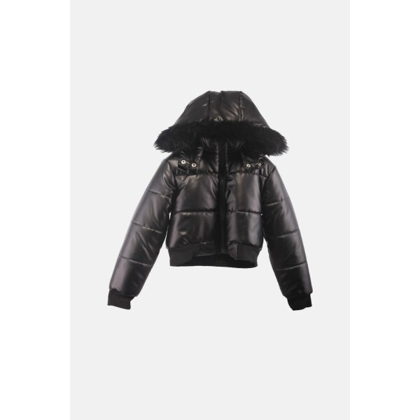 2393204_01_03 ΠΑΙΔΙΚΟ ΜΠΟΥΦΑΝ ΚΟΝΤΟ ΜΑΥΡΟ ΓΙΑ ΚΟΡΙΤΣΙ 6-16ΕΤΩΝ JOYCE - Image 1