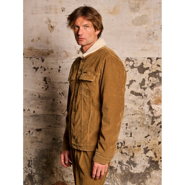 Ανδρικό Μπουφάν Κοτλέ STAFF DAVID 5-630.827.CO.050 Καφέ - Image 3