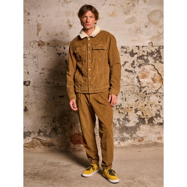 Ανδρικό Μπουφάν Κοτλέ STAFF DAVID 5-630.827.CO.050 Καφέ - Image 5