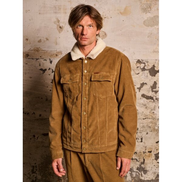 Ανδρικό Μπουφάν Κοτλέ STAFF DAVID 5-630.827.CO.050 Καφέ - Image 1