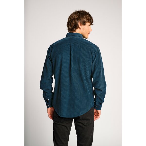 Ανδρικό Πουκάμισο Κοτλέ STAFF STANTON 61-008.050 Μπλε - Image 3