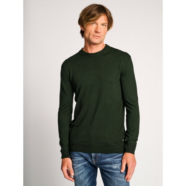 64-201.050.Ν0054-2-1200x1600 Ανδρικό Πλεκτό Λαιμόκοψη STAFF FOX 64-201.050 Πράσινο - Image 1