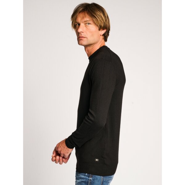 64-201.050.Ν0090-3-1200x1600 Ανδρικό Πλεκτό Λαιμόκοψη STAFF FOX 64-201.050 Μαύρο - Image 3