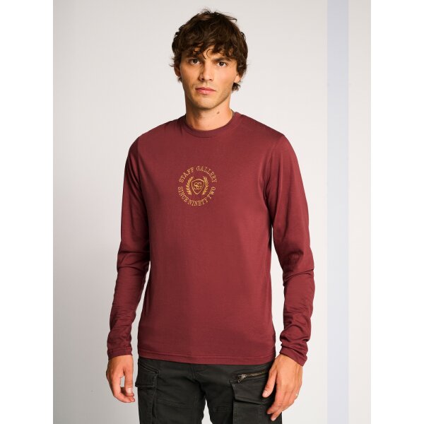 Ανδρική Μπλούζα STAFF EKTOR 64-301.050 Μπορντω - Image 1