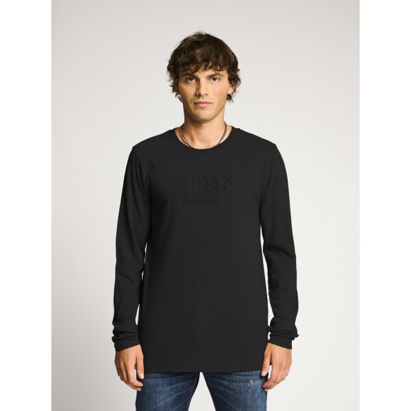 Ανδρική Μπλούζα STAFF NEF 64-304.050 Μαύρο - Image 4