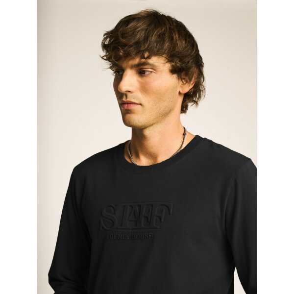 Ανδρική Μπλούζα STAFF NEF 64-304.050 Μαύρο - Image 1