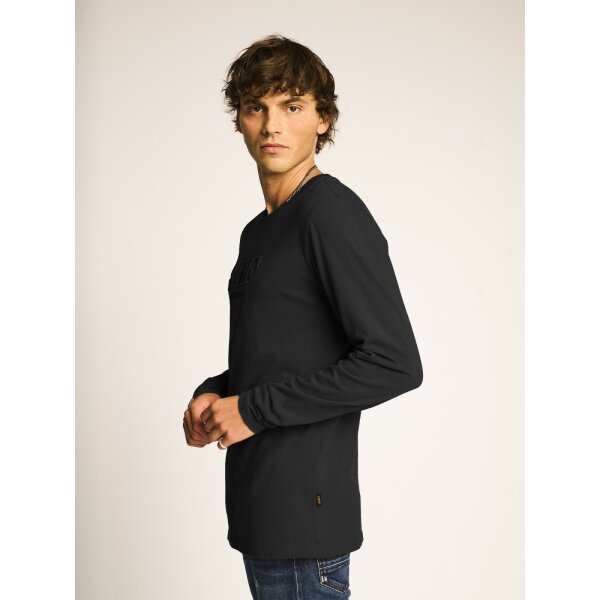 Ανδρική Μπλούζα STAFF NEF 64-304.050 Μαύρο - Image 2