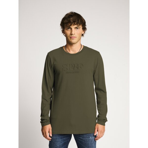 Ανδρική Μπλούζα STAFF NEF 64-304.050 Χακί - Image 1