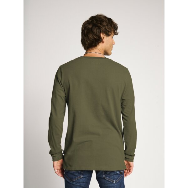 Ανδρική Μπλούζα STAFF NEF 64-304.050 Χακί - Image 3