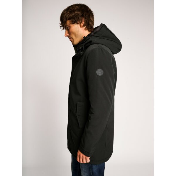 Ανδρικό Μπουφάν PARKA STAFF PHILIP 66-302.050 Μαύρο - Image 4