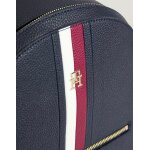 TOMMY HILFIGER TH MONOGRAM BACKPACK SPACE BLUE AW0AW15565-DW6 - Image 3