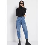 Γυναικείο Essential πλεκτό ζιβάγκο Μαύρο FBL008-103-09 FUNKY BUDDHA - Image 2