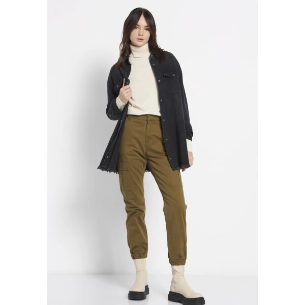 Γυναικείο Essential πλεκτό ζιβάγκο Εκρού FBL008-103-09 FUNKY BUDDHA - Image 2