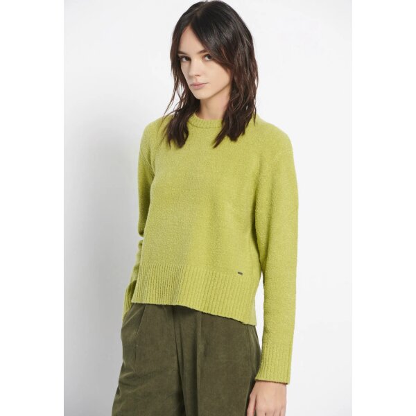 Γυναικείο πουλόβερ στρογγυλή λαιμόκοψη FUNKY BUDDHA  FBL008-104-09 - Image 1