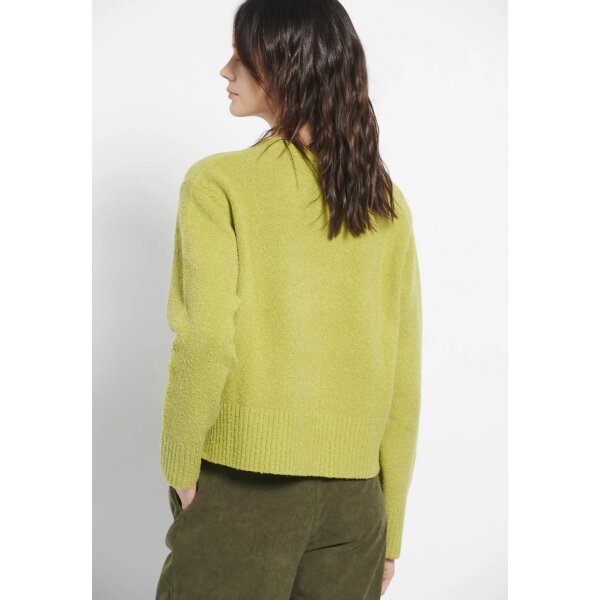 Γυναικείο πουλόβερ στρογγυλή λαιμόκοψη FUNKY BUDDHA  FBL008-104-09 - Image 4