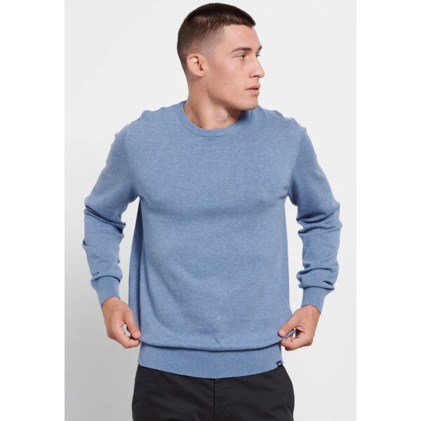 Ανδρική Πλεκτή Μπλούζα FUNKY BUDDHA FBM008-001-09 Γαλάζιο - Image 2