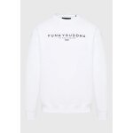 Ανδρική Φούτερ FUNKY BUDDHA FBM008-092-06 Λευκό