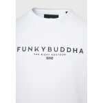 Ανδρική Φούτερ FUNKY BUDDHA FBM008-092-06 Λευκό - Image 6