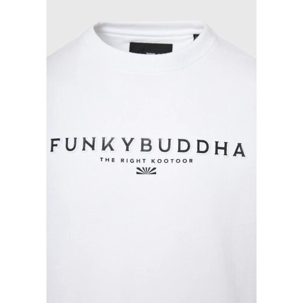 FBM008-092-06_WHITE_7 Ανδρική Φούτερ FUNKY BUDDHA FBM008-092-06 Λευκό - Image 6