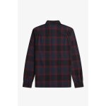 Ανδρικό Πουκάμισο FRED PERRY OXBLOOD M6573 Μπλε Μπορντώ - Image 5