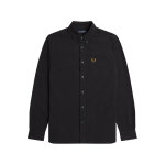 Ανδρικό Πουκάμισο FRED PERRY OXFORD M5516 Μαύρο
