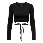 ΓΥΝΑΙΚΕΙΟ CROP TOP ONLY ΜΑΥΡΟ 15307037