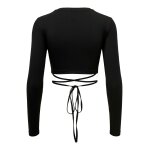 ΓΥΝΑΙΚΕΙΟ CROP TOP ONLY ΜΑΥΡΟ 15307037 - Image 2
