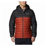Ανδρικό Μπουφάν COLUMBIA POWDER LITE WO1151 Μαύρο Πορτοκαλί