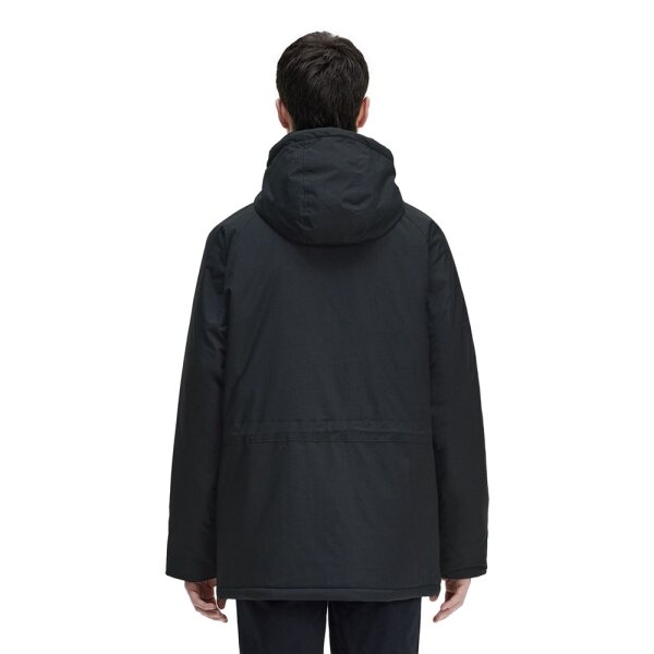 Ανδρικό Μπουφάν PARKA FRED PERRY PADDED ZIP J6516 Μαύρο - Image 5