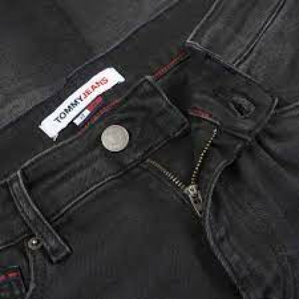 Ανδρικό Παντελόνι Τζιν TOMMY JEANS SCANTON SLIM DM0DM17407 Μαύρο - Image 4