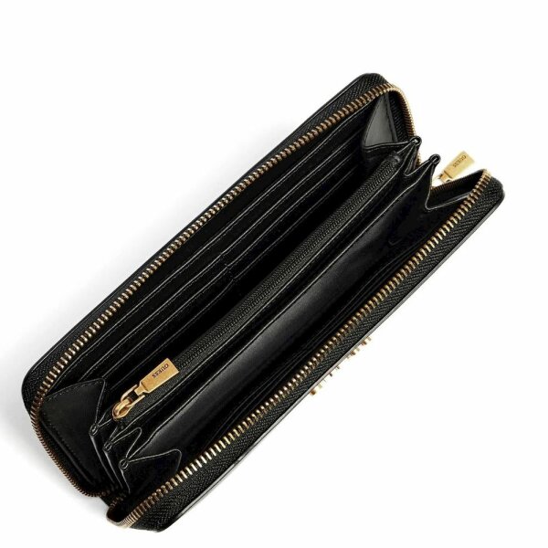 523992-large-big-wallet-zip-around-guess-arja-vb897746-black Γυναικείο πορτοφόλι GUESS  Μαύρο  VB897746 ARJA Nero - Image 2